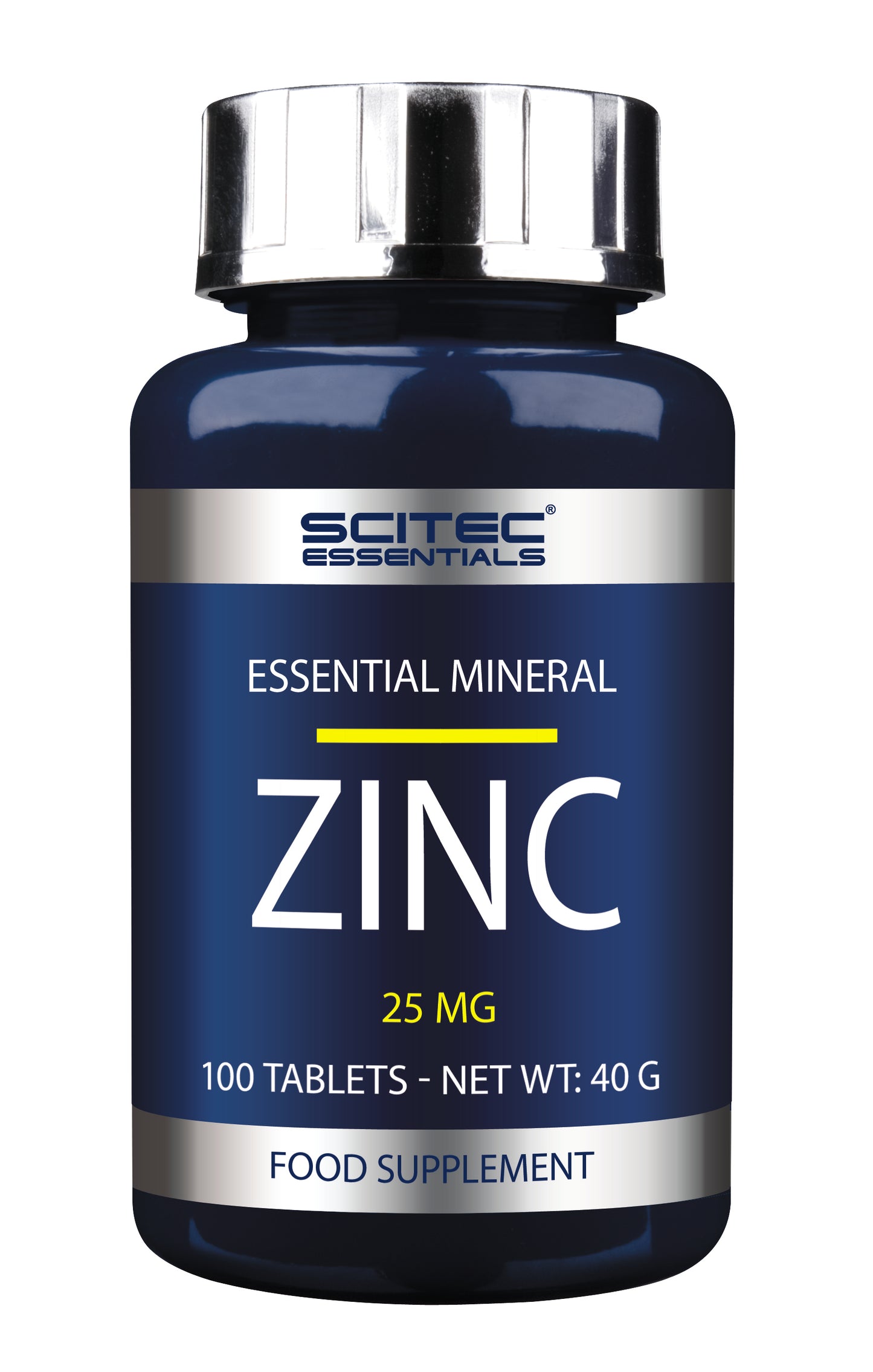Zinc 100 tab 25mg en stock en Canarias Scitec
