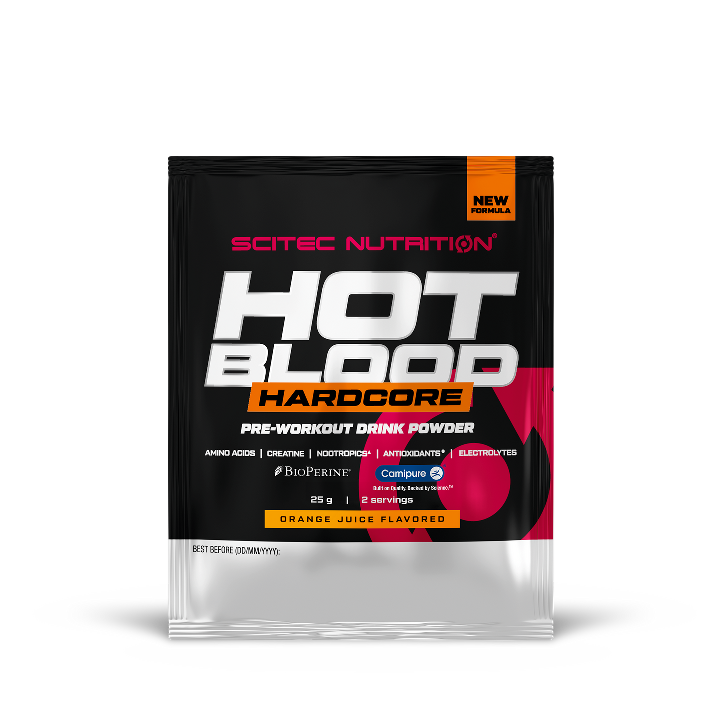 Hot Blood Hardcore 25 gr en stock en Canarias Scitec