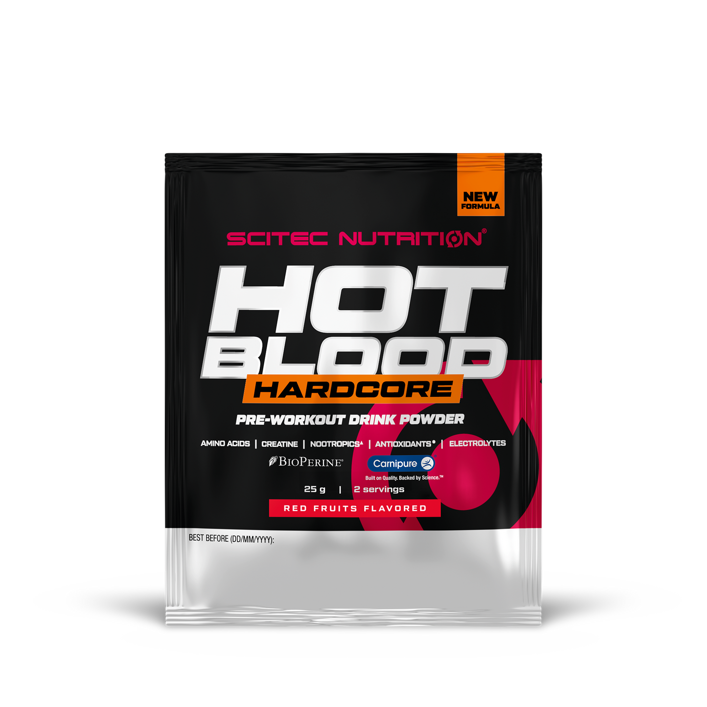 Hot Blood Hardcore 25 gr en stock en Canarias Scitec