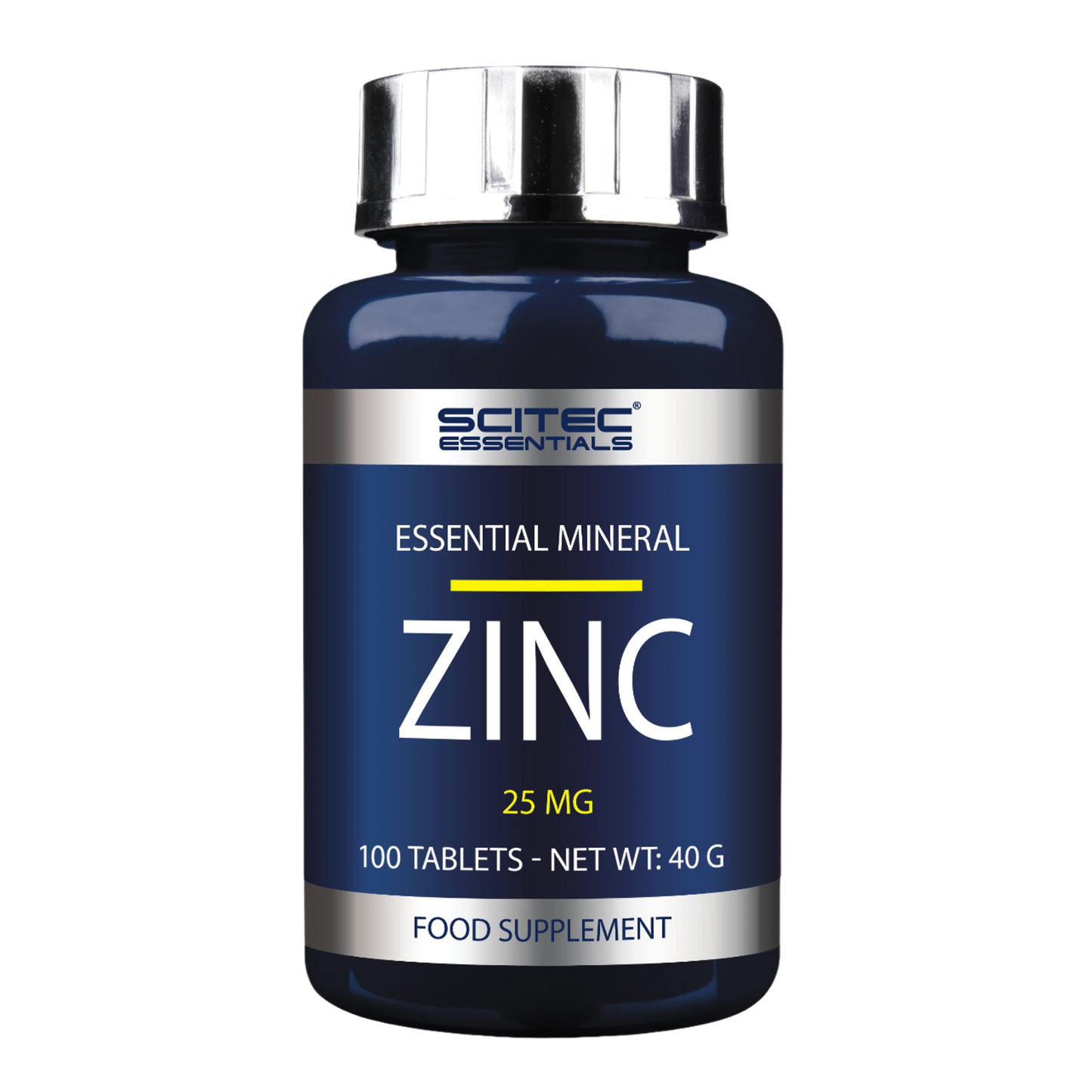 Zinc 100 tab 25mg en stock en Canarias Scitec