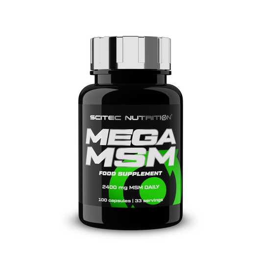Mega MSM 100 caps en stock en Canarias Scitec