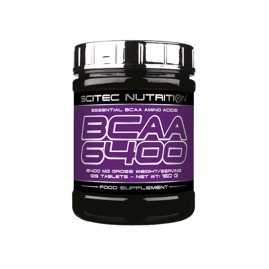 BCAA 6400 125 tab en stock en Canarias Scitec