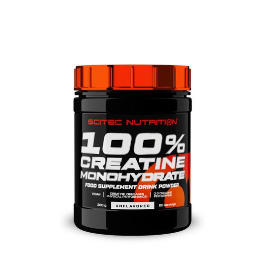 100% Creatine Monohydrate 300 gr en stock en Canarias Scitec