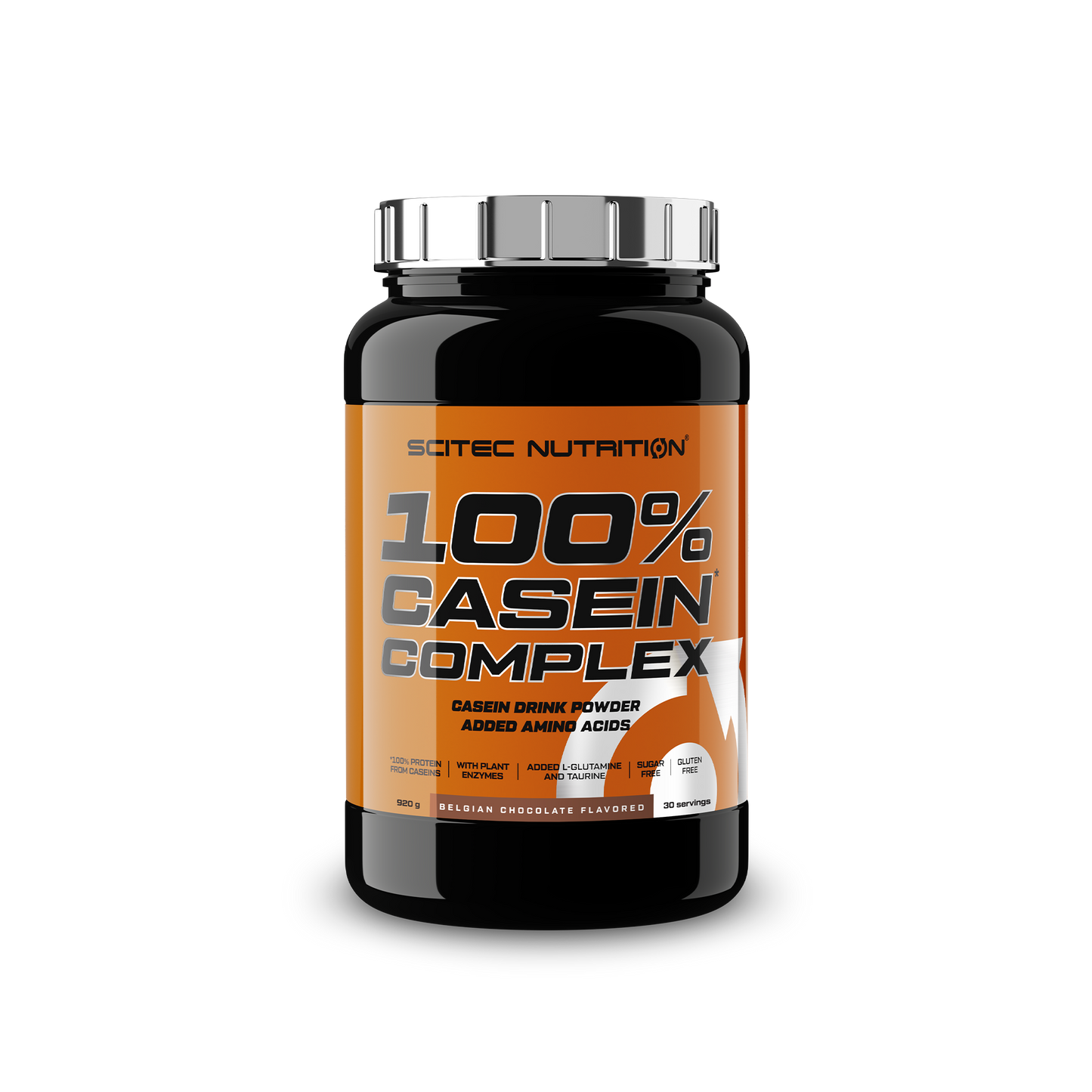 100% Casein Complex 920g en stock en Canarias Scitec