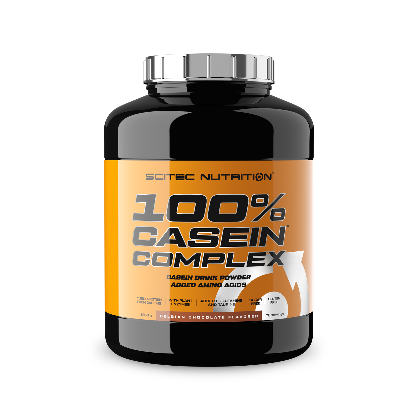 100% Casein Complex 2,35 kg en stock en Canarias Scitec