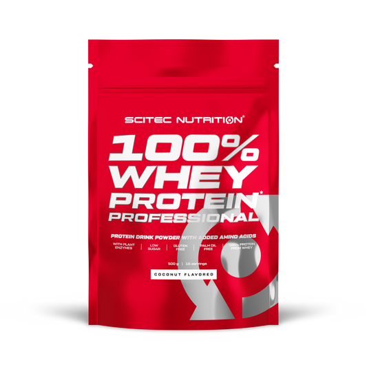 100% Whey Protein Professional 0,5 kg en stock en Canarias Scitec