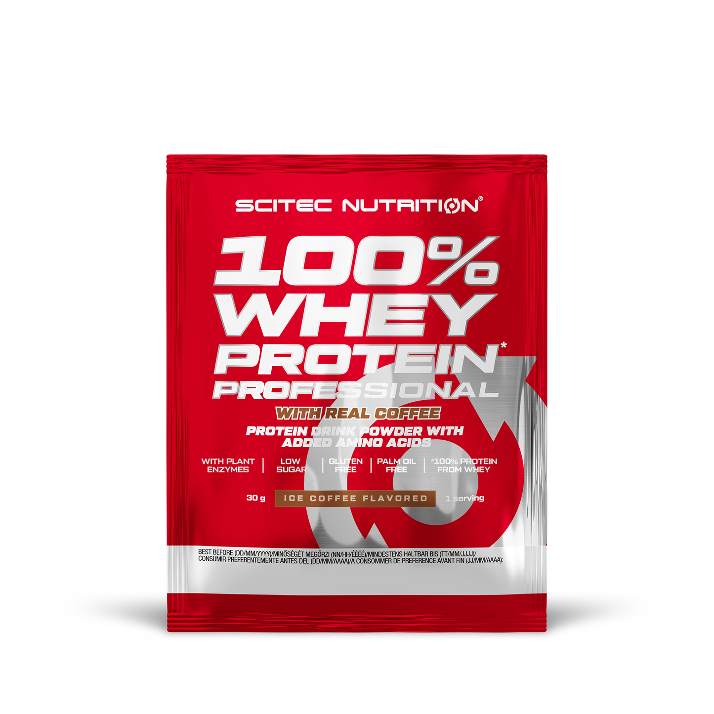 100% Whey Protein Professional 30 gr en stock en Canarias Scitec