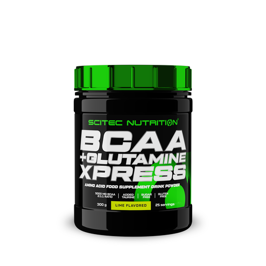 BCAA + Glutamine Xpress 300 gr en stock en Canarias Scitec