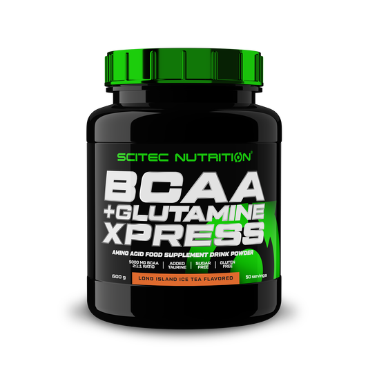 BCAA + Glutamine Xpress 600 gr en stock en Canarias Scitec