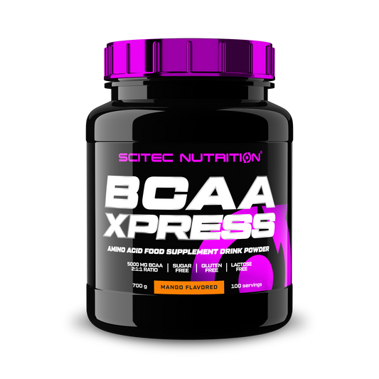 BCAA-Xpress 700 gr en stock en Canarias Scitec